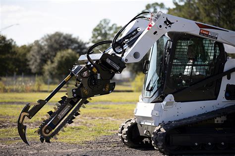 skid steer trencher 5ft|best skid steer trencher attachment.